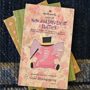 Vintage Hallmark Party Books